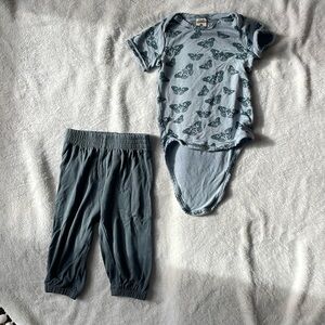 Kate Quinn onesie and pants 3-6m